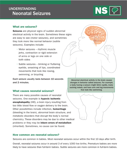 Neonatal Seizures (NS) - NICU Parent Education Resources